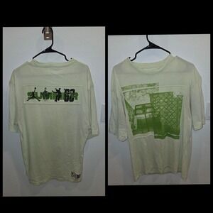 Jordan 93 Summer Graphic Tee Mens Medium Pale Green Basketball T-Shirt